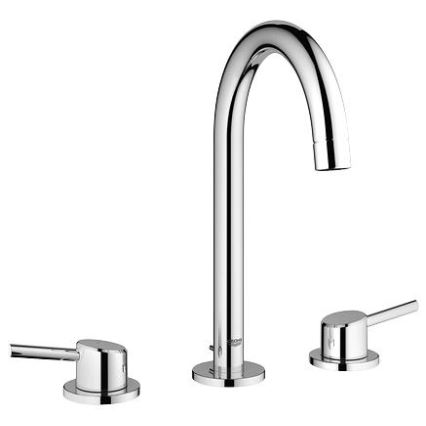 GROHE 20216001 - Kolmireikäinen pesuallashana CONCETTO DN 15 koko L kromi