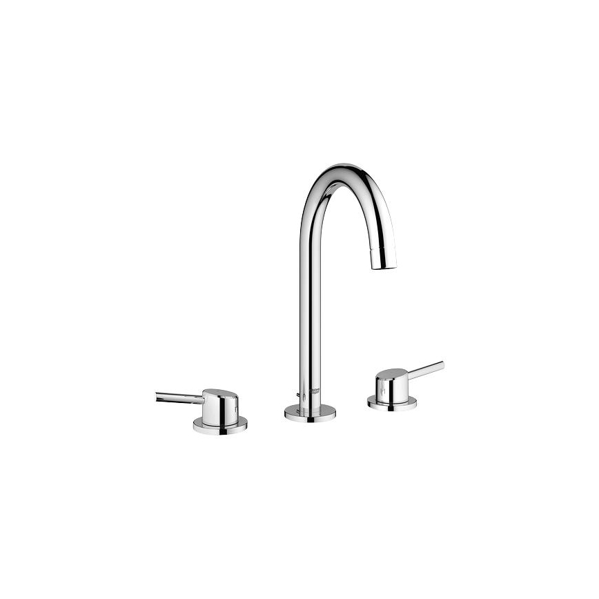 GROHE 20216001 - Kolmireikäinen pesuallashana CONCETTO DN 15 koko L kromi