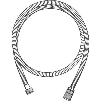 GROHE 22101000 - Suihkuletku VITALIOFLEX METAL LONG-LIFE 1500 mm kromi
