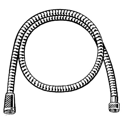 GROHE 22108000 - Suihkuletku VITALIOFLEX METAL LONG-LIFE 1500 mm kromattu