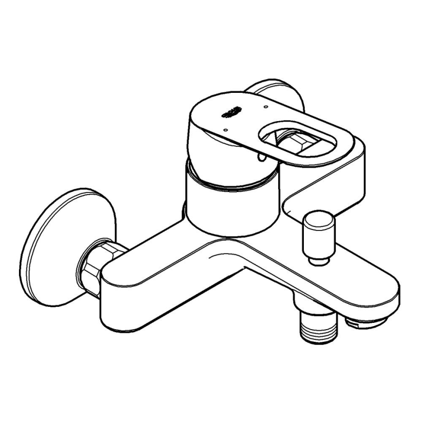 GROHE 23341000 - Ammehana BAULOOP DN 15 kiiltävä kromi