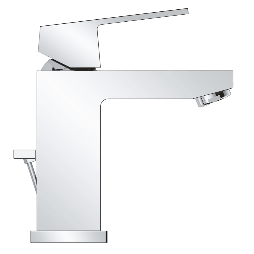 GROHE 2339000E - EUROCUBE-pesuallashana DN 15, kiiltävä kromi
