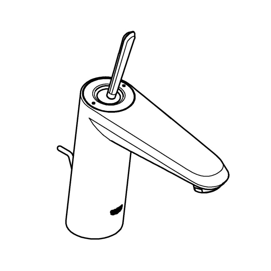 GROHE 23427000 - EURODISC JOY lavuaarihana DN 15, koko M, kiiltävä kromi