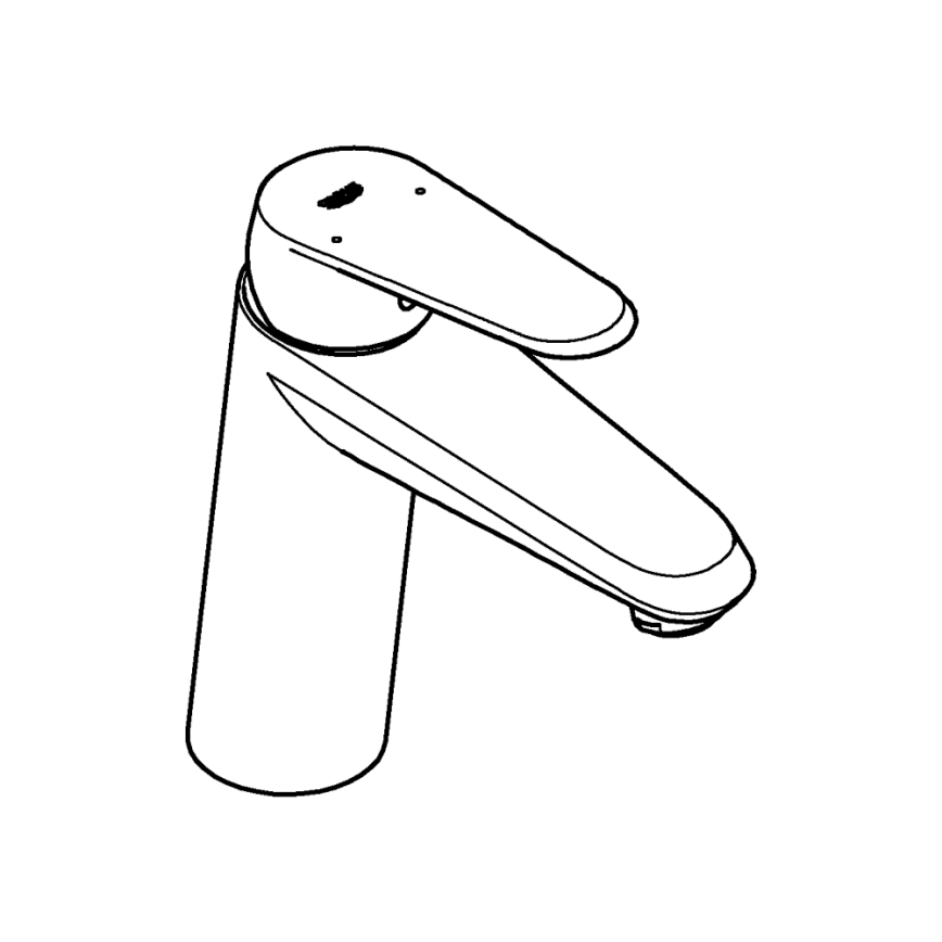 GROHE 23449002 - Lavuaarihana EURODISC COSMOPOLITAN, M-koko, kromi