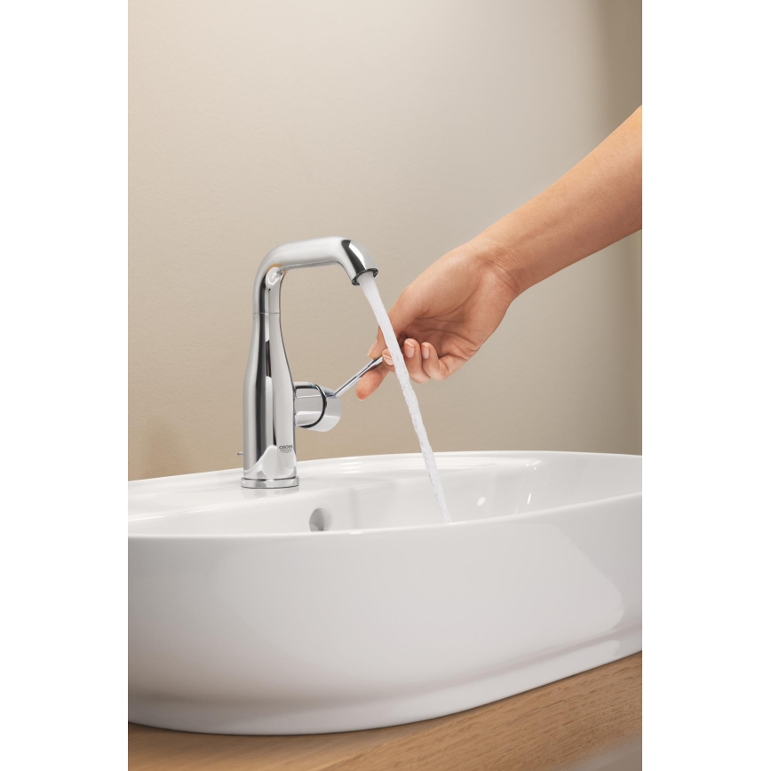 GROHE 23462001 - ESSENCE-pesuallashana DN 15, koko M, kiiltävä kromi