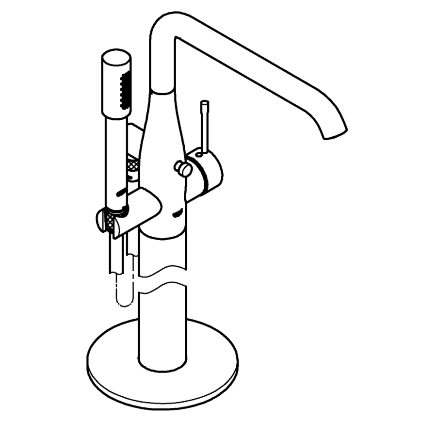 GROHE 23491AL1 - ESSENCE ammehana 277 mm grafiitti
