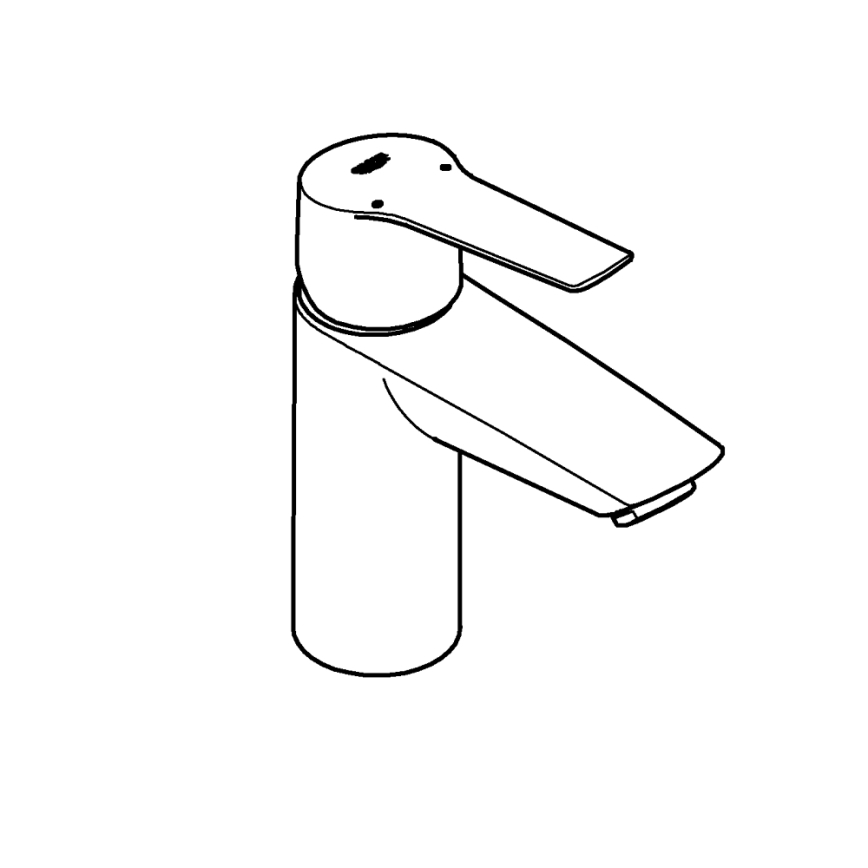 GROHE 23550002 - Pesuallosekoitin START DN 15 kiiltävä kromi