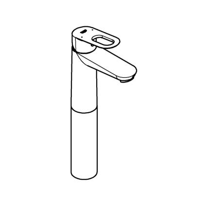 GROHE 23764000 - Pesuallashana BAULOOP DN 15 kiiltävä kromi