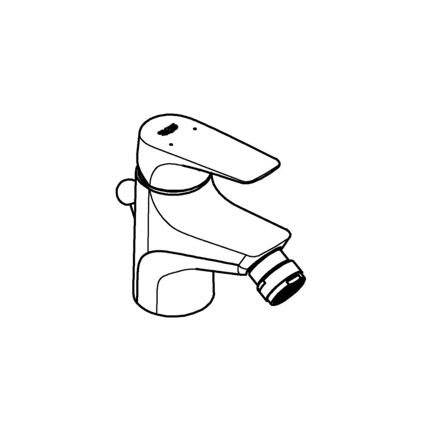 GROHE 23770000 - START FLOW bidet-sekoitin, kiiltävä kromi