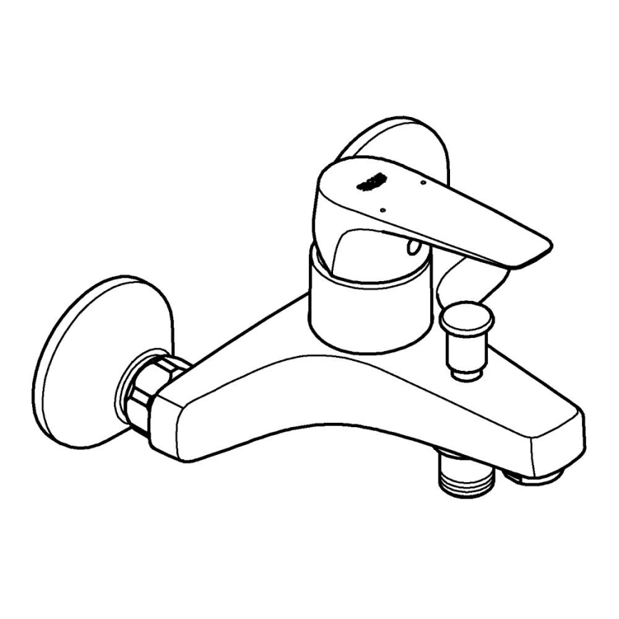 GROHE 23772000 - Ammehana START FLOW 150 mm kiiltävä kromi