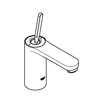 GROHE 23800000 - GET-pesuallashana, koko M, kiiltävä kromi