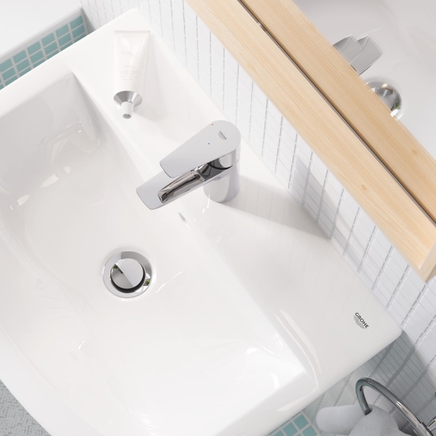GROHE 23900001 - Pesuallashana START EDGE, koko S, kiiltävä kromi