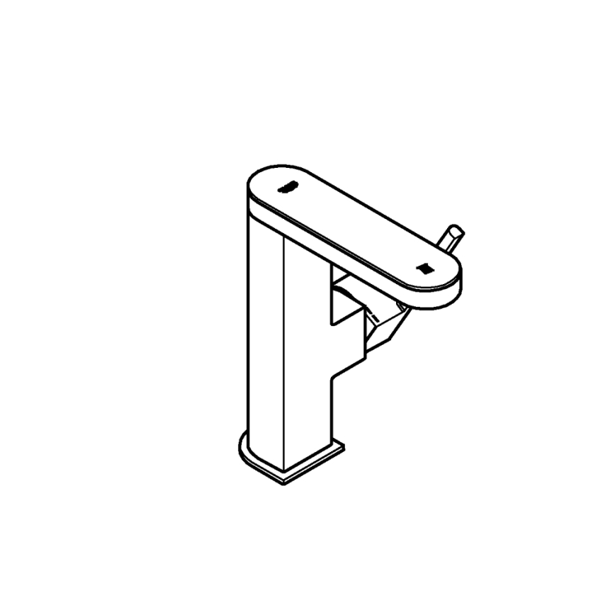 GROHE 23958003 - PLUS-hana, koko M, kiiltävä kromi