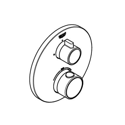 GROHE 24075000 - GROHTHERM-termostaattinen suihkuhana, kiiltävä kromi