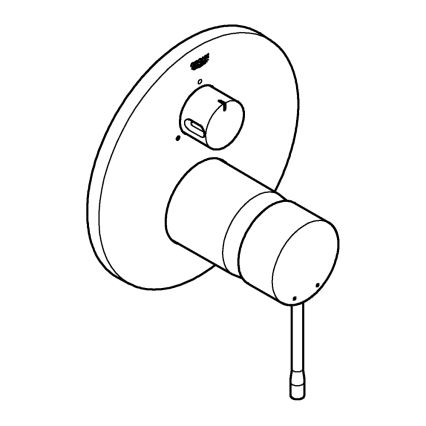 GROHE 24092001 - ESSENCE-sekoitin, kiiltävä kromi