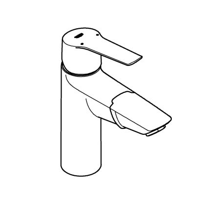 GROHE 24205003 - Lavuaarihana START, DN 15, koko M, kiiltävä kromi