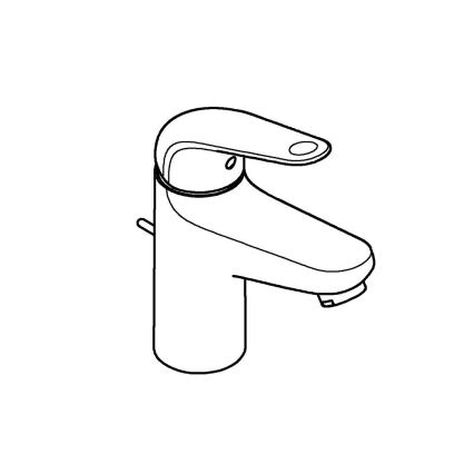 GROHE 24322001 - SWIFT pesuallashana DN 15, kiiltävä kromi