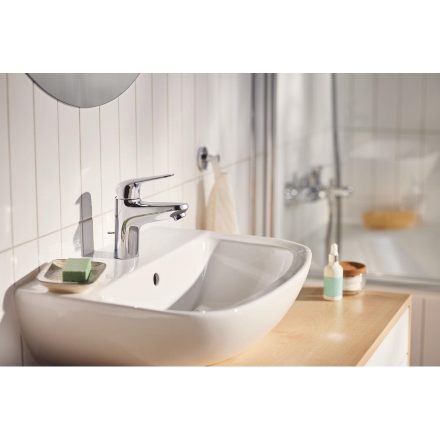 GROHE 24325001 - SWIFT pesuallashana DN 15, koko M, kiillotettu kromi