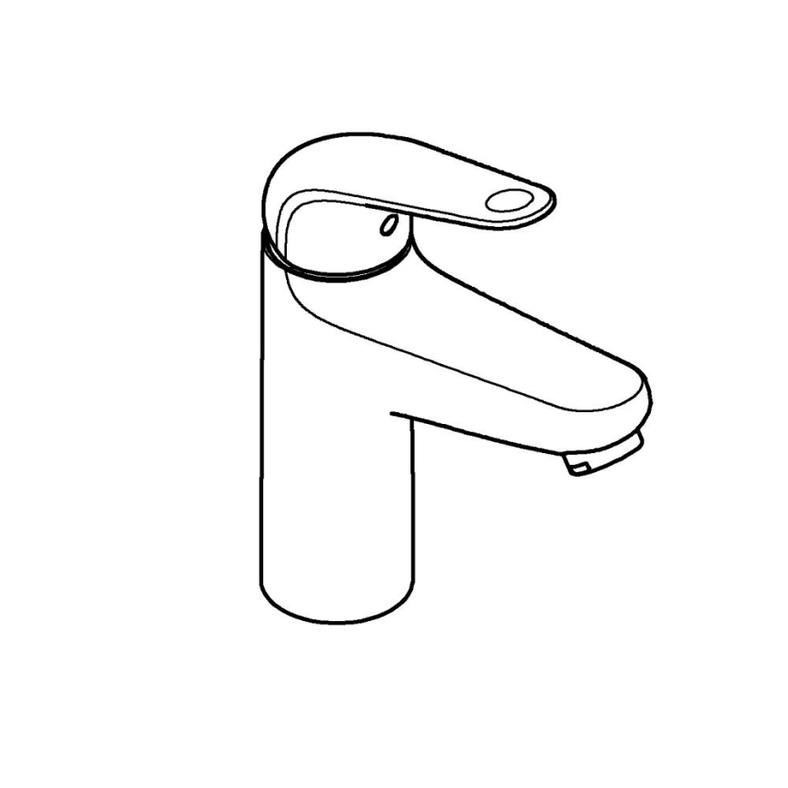 GROHE 24329001 - Pesuallashana SWIFT DN 15 kiiltävä kromi