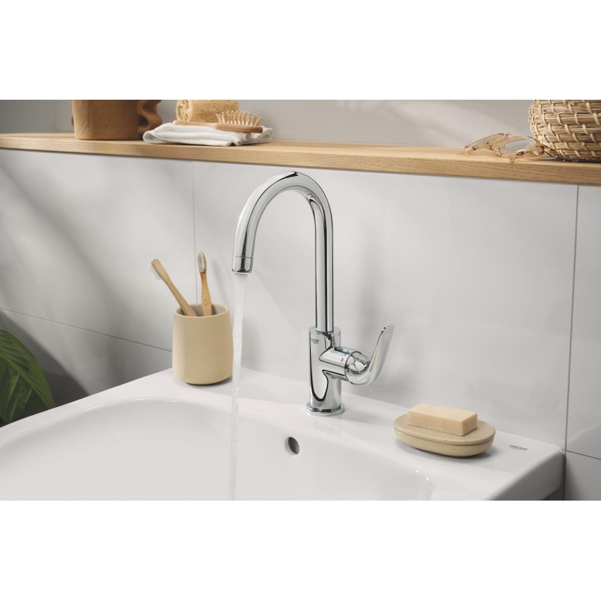 GROHE 24330001 - EUROSMART pesuallashana, koko L, kiiltävä kromi