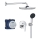 GROHE 25293000 - START EDGE 250 mm suihkusetti kiillotettu kromi