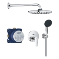 GROHE 25293000 - Suihkusetti START EDGE 250 mm kiiltävä kromi