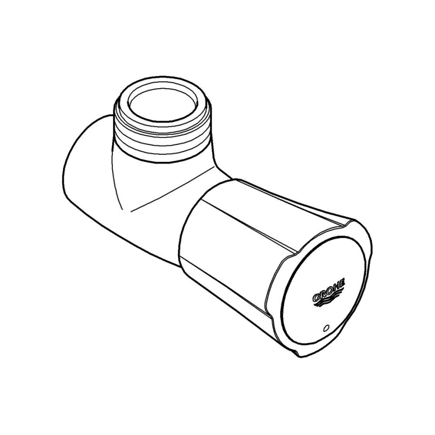 GROHE 26010001 - COSTA L suihkuventtiili, kiillotettu kromi