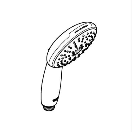 GROHE 26031001 - Käsisuihku VITALIO START 110 O 110 mm kiiltävä kromi