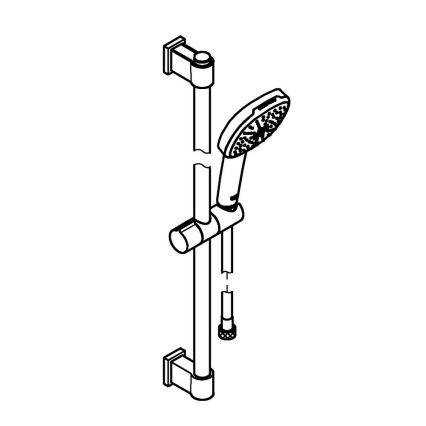 GROHE 2639810E - Suihkusetti VITALIO COMFORT 110 600 mm kiiltävä kromi