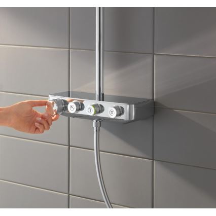GROHE 26508000 - Suihkujärjestelmä EUPHORIA SMARTCONTROL 310 CUBE kiiltävä kromi