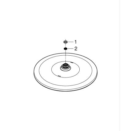 GROHE 26569000 - RAINSHOWER 310 mm suihkupää, kiiltävä kromi