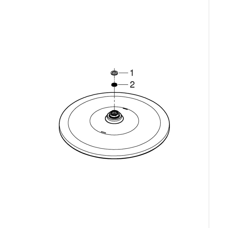 GROHE 26569000 - RAINSHOWER 310 mm suihkupää, kiiltävä kromi