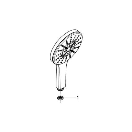 GROHE 26574AL0 - Käsisuihku RAINSHOWER SMARTACTIVE 130 grafiitti