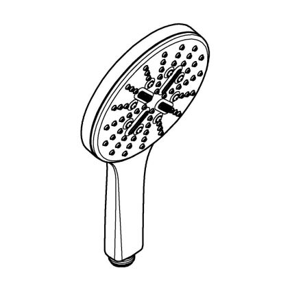 GROHE 26574AL0 - Käsisuihku RAINSHOWER SMARTACTIVE 130 grafiitti