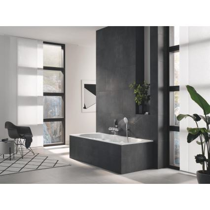 GROHE 26581000 - Suihkusetti RAINSHOWER SMARTACTIVE 130 1500 mm kromi