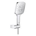 GROHE 26588000 - RAINSHOWER SMARTACTIVE 130 CUBE käsisuihkusetti, kiiltävä kromi