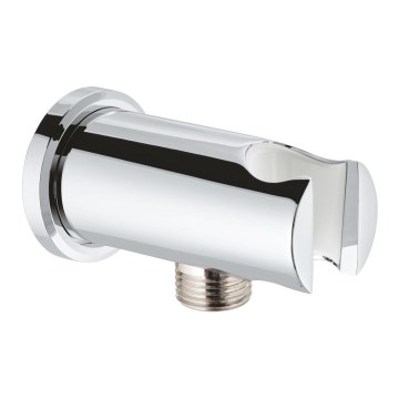 GROHE 26658000 - Seinäliitäntä integroidulla suihkupidikkeellä O 48 mm kromi