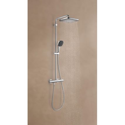 GROHE 26696001 - Suihkusetti VITALIO COMFORT 250 250 × 250 mm kiillotettu kromi
