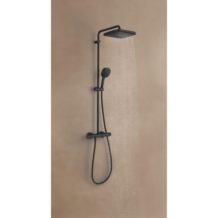 GROHE 266962431 - Suihkujärjestelmä VITALIO COMFORT 250 250 × 250 mm musta