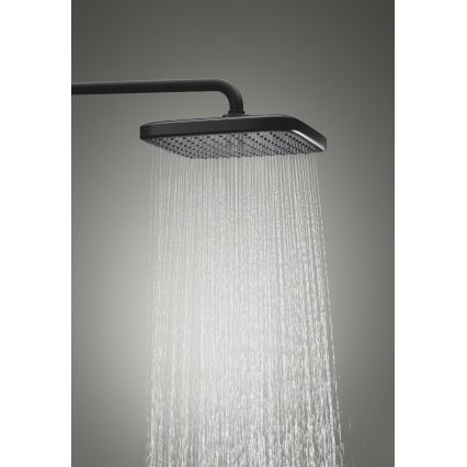 GROHE 266982431 - VITALIO COMFORT 250 390 mm musta suihkujärjestelmä