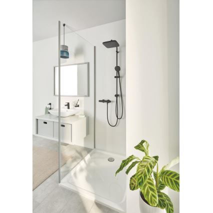 GROHE 266982431 - VITALIO COMFORT 250 390 mm musta suihkujärjestelmä