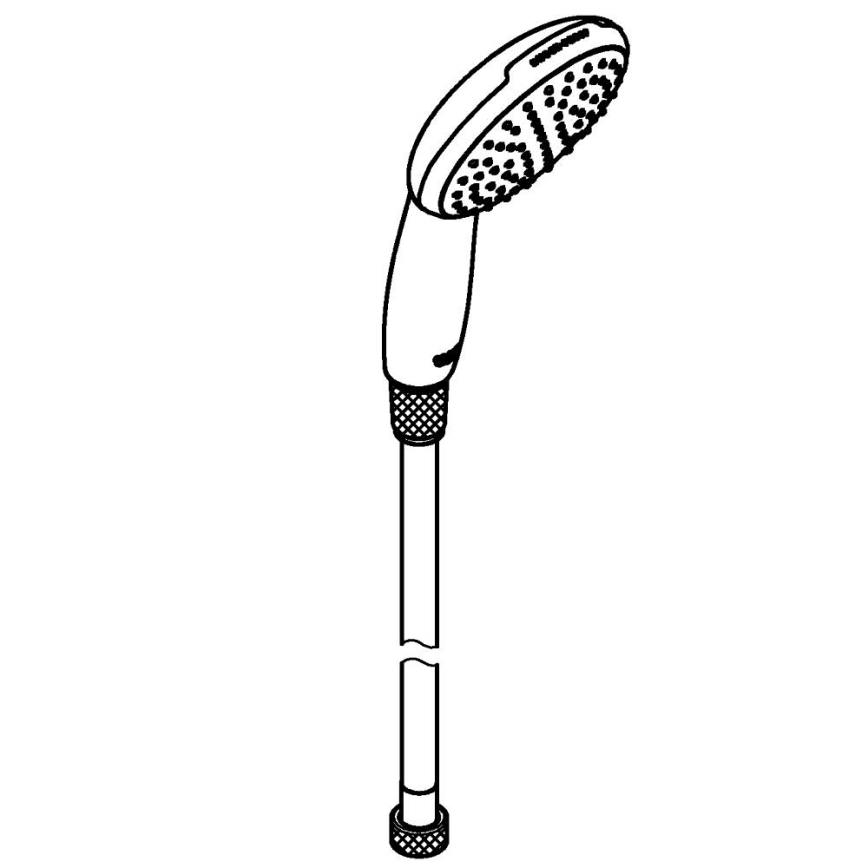 GROHE 26720001 - Käsisuihku VITALIO START 110 1500 mm kiiltävä kromi