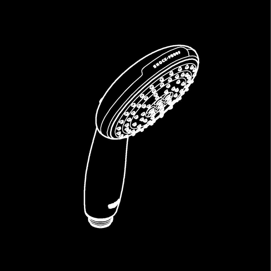 GROHE 26947001 - VITALIO START -suihkupää, kiiltävä kromi