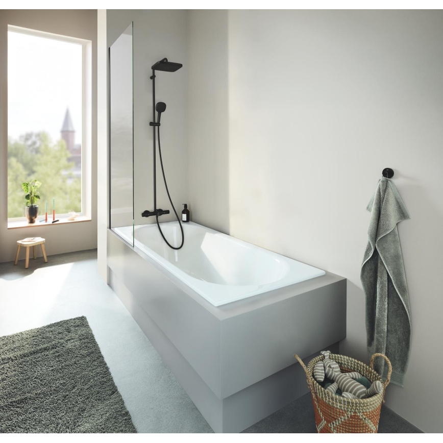 GROHE 269842431 - VITALIO COMFORT 250 suihkujärjestelmä 250 × 250 mm musta