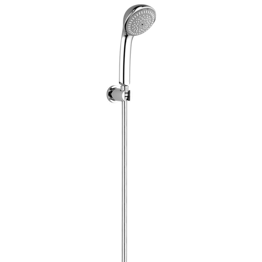GROHE 27074000 - Seinäkiinnitteinen RAINSHOWER-suihkupidike pyöreällä rosetilla, kiiltävä kromi