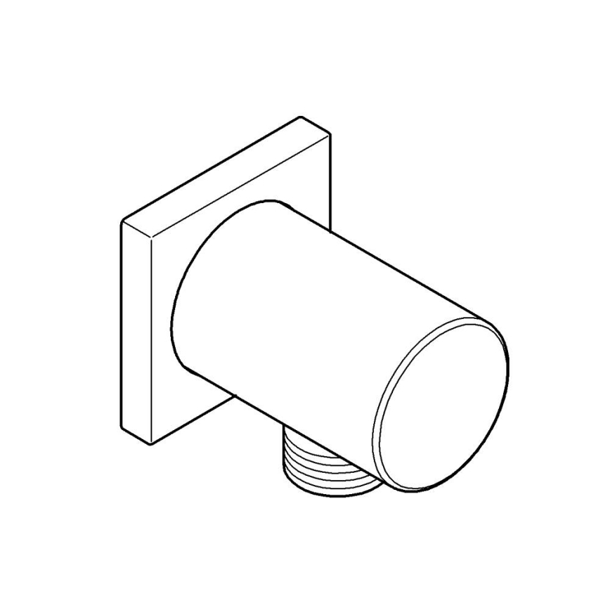 GROHE 27076000 - RAINSHOWER seinäkulma, kiiltävä kromi