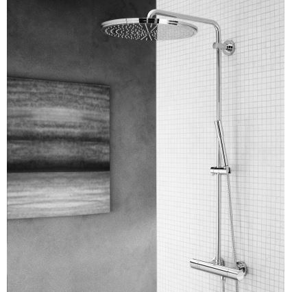 GROHE 27174001 - Suihkusetti RAINSHOWER SYSTEM 400 450 mm kiiltävä kromi