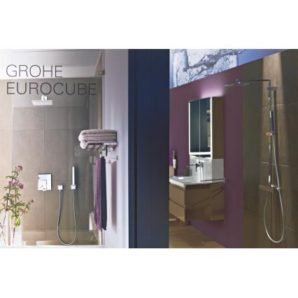 GROHE 27703000 - Suihkusetti VITALIO START 100 1-suihkutoiminto 1250 mm kiiltävä kromi