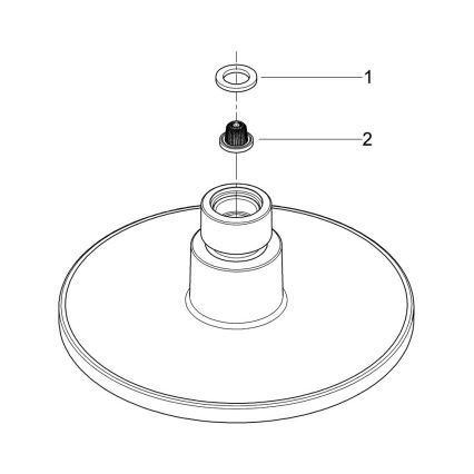 GROHE 28233000 - Suihkupää EUPHORIA COSMOPOLITAN 160, kiiltävä kromi