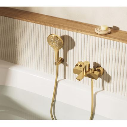 GROHE 28362GL1 - SILVERFLEX-suihkuletku 1250 mm, harjattu kulta